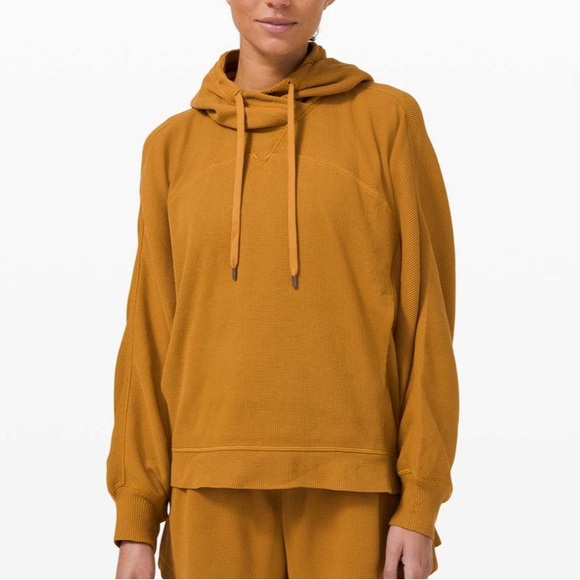 Lululemon Mellow In Hoodie *Waffle EUC Size XS/S - Picture 1 of 3